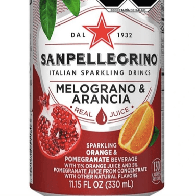 Agua Mineral San Pellegrino Granada y Naranja