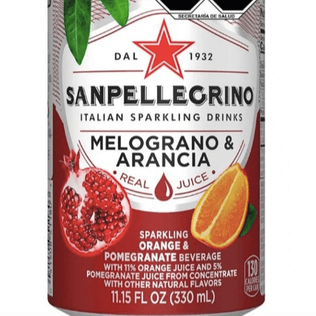 Agua Mineral San Pellegrino Granada y Naranja