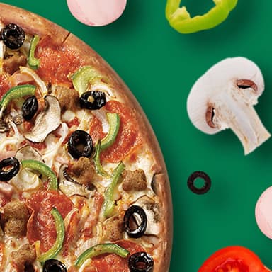 PIZZA INDIVIDUAL THE WORKS