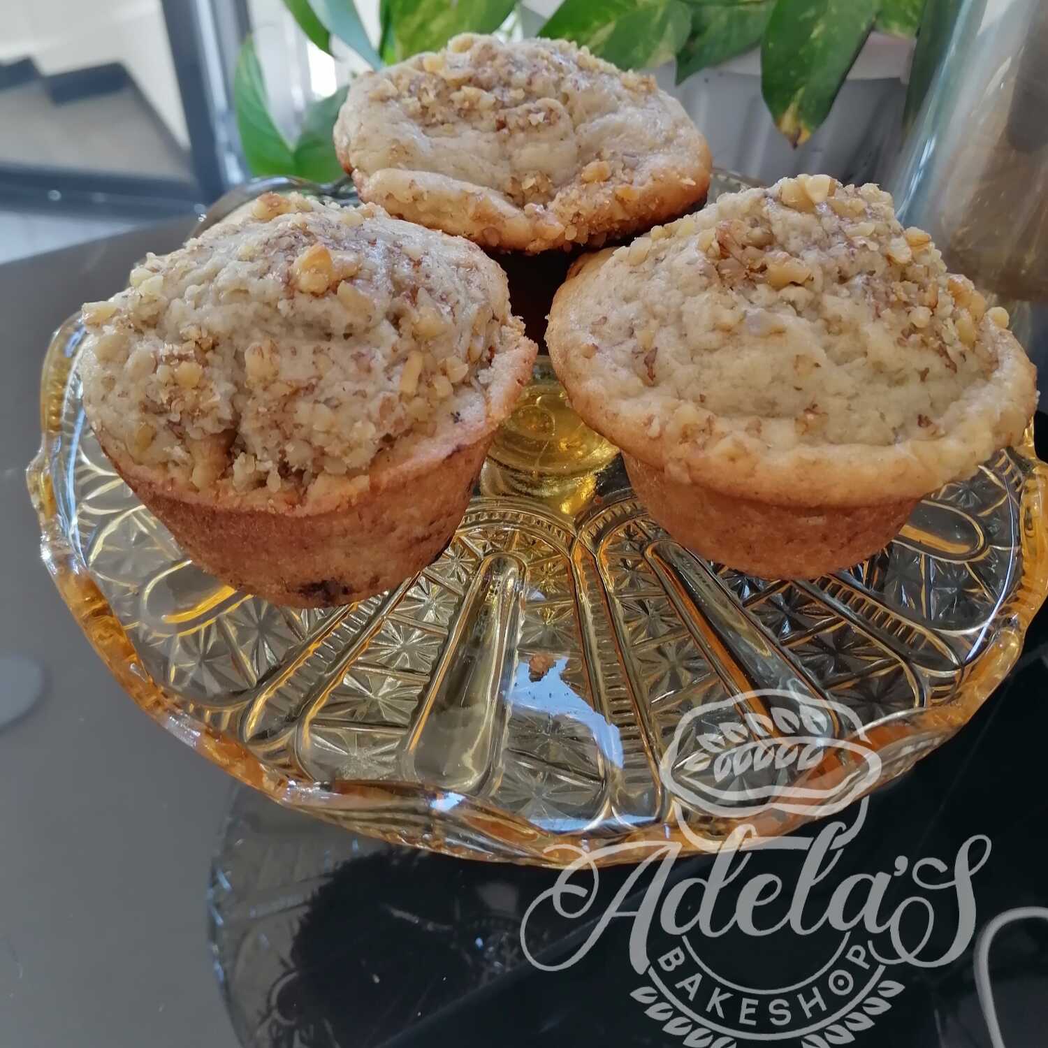 Muffin Grande Plátano Nuez