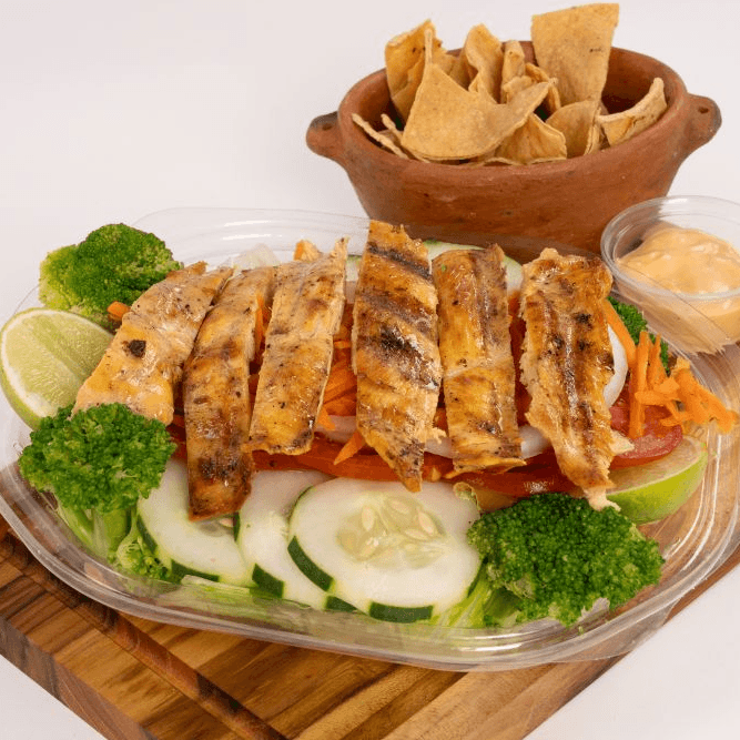 Ensalada Verde con Pollo