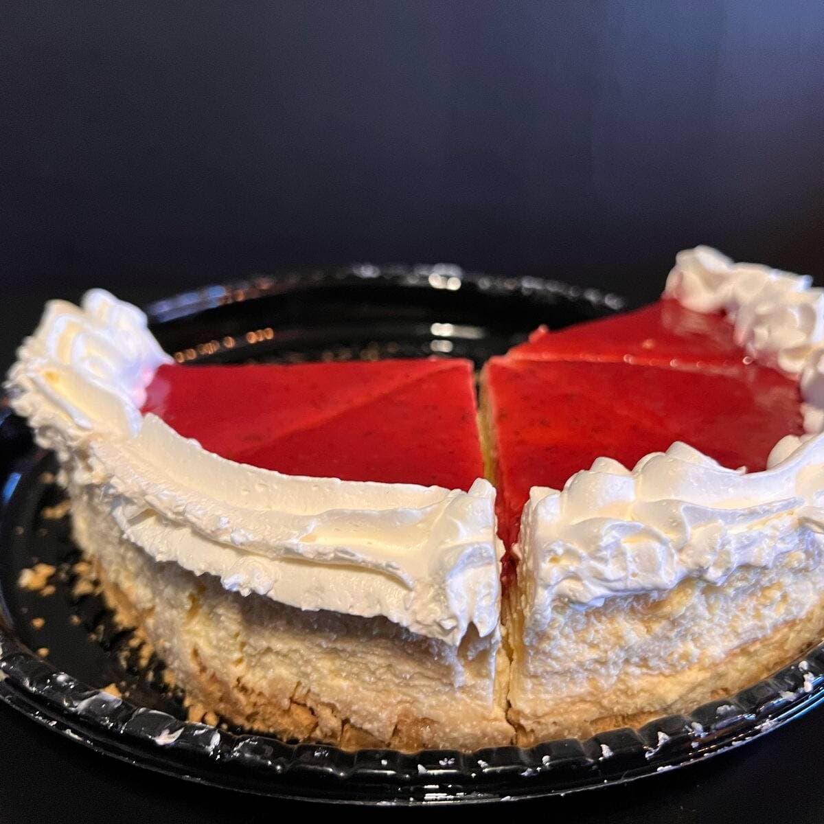 PAY  DE QUESO CON FRESA