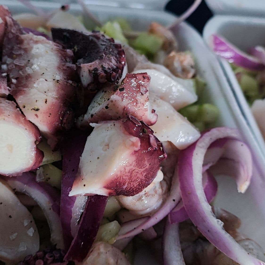 Aguachile con Pulpo