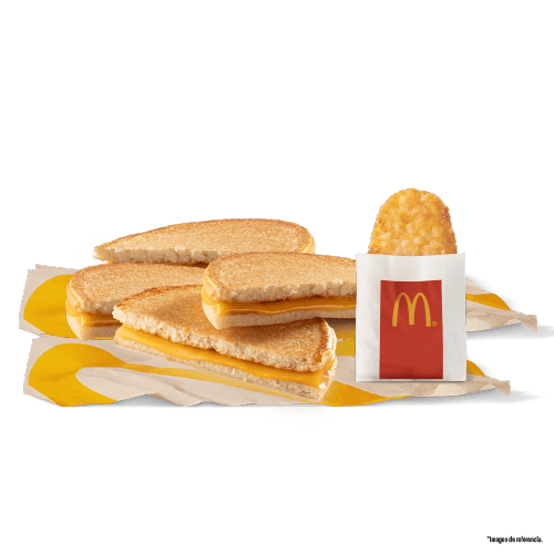 2 McQueso + HashBrown