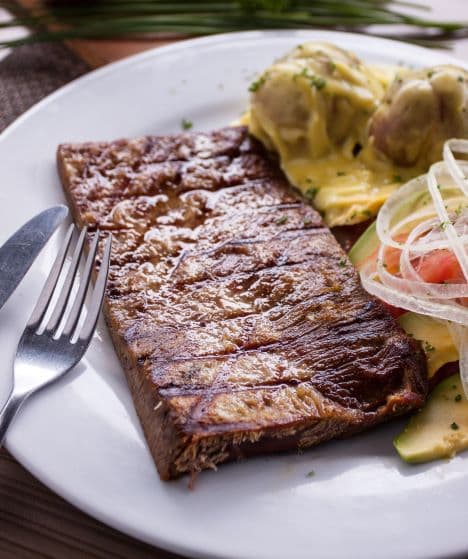 Sobrebarriga a la Plancha