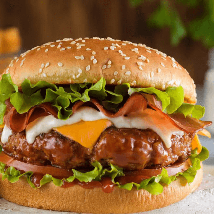 Hamburguesa Philadelphia + Papas + Gaseosa