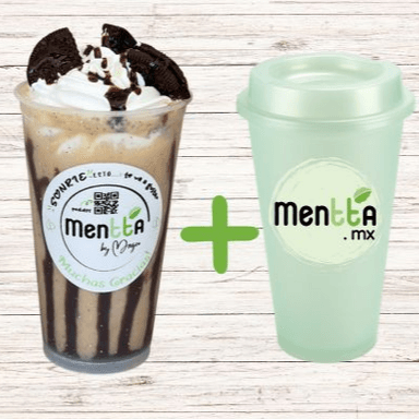 Combo Moca Frappe + Termo con Tapa, 14oz