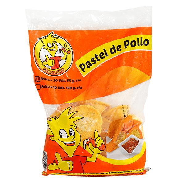 Pastel 100% Pollo 140g X10