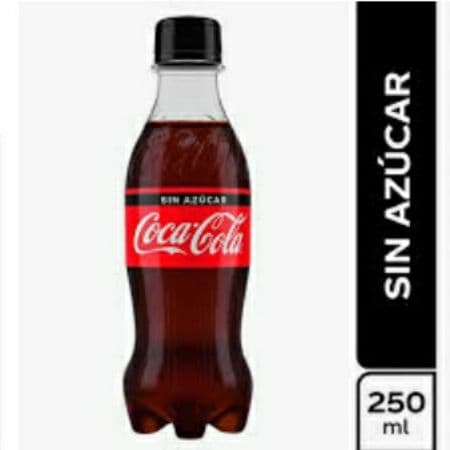 Coca Cola Sin Azucar 250 Ml