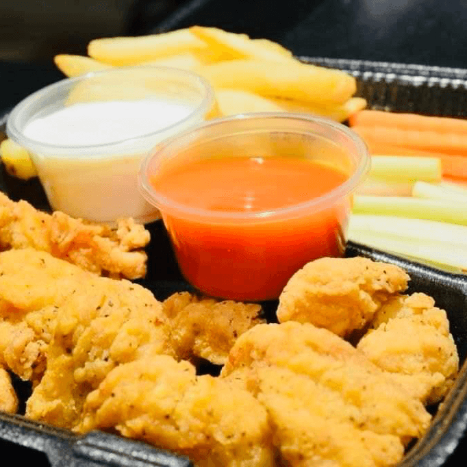 Boneless con papas 400 gramos
