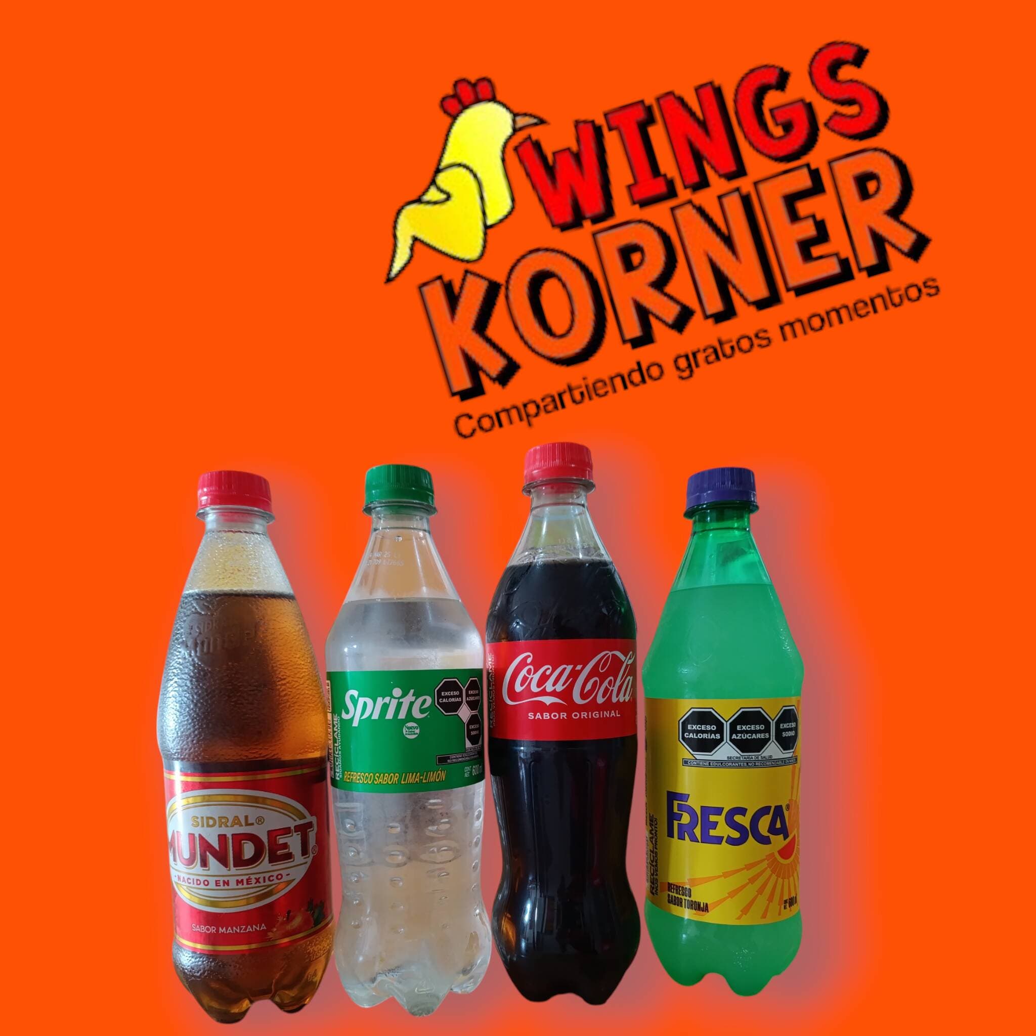Refresco de 600 ml.