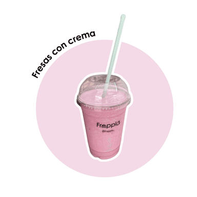 Frappé Fresas Con Crema