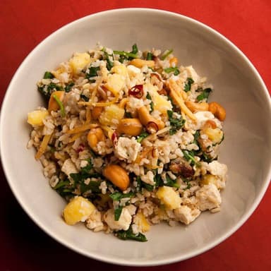 72-Arroz Frito Especial de la Casa con Piña