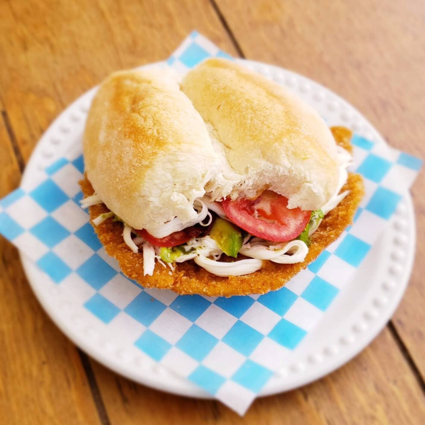 Torta de Milanesa de Pollo