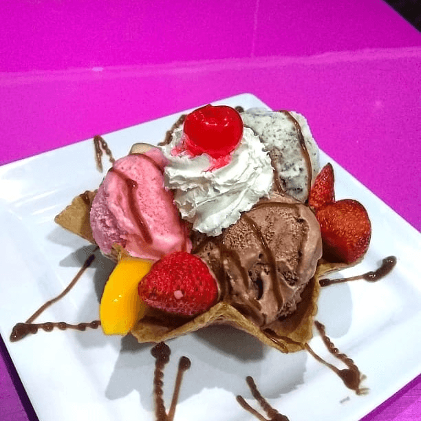 Canasta De Helado 3 Sabores