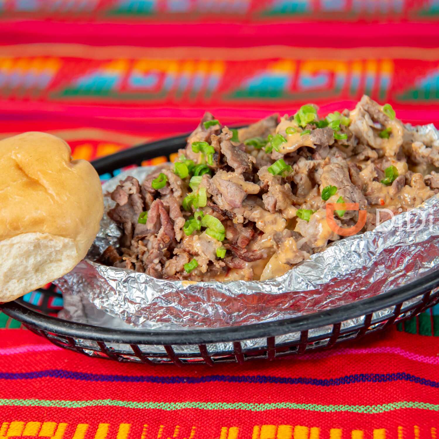 PAPA DE ASADA Y TOCINO