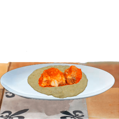 Taco de Guisado Costilla en Salsa Roja
