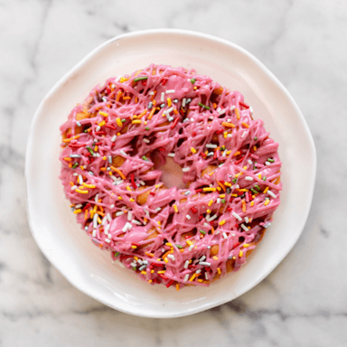Strawberry Confetti Waffle