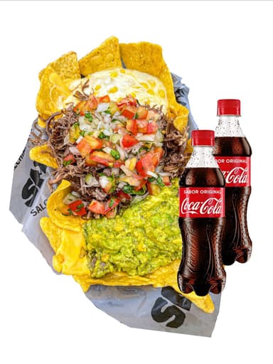 COMBO NACHIMONSTER 2P +  2 BEBIDAS