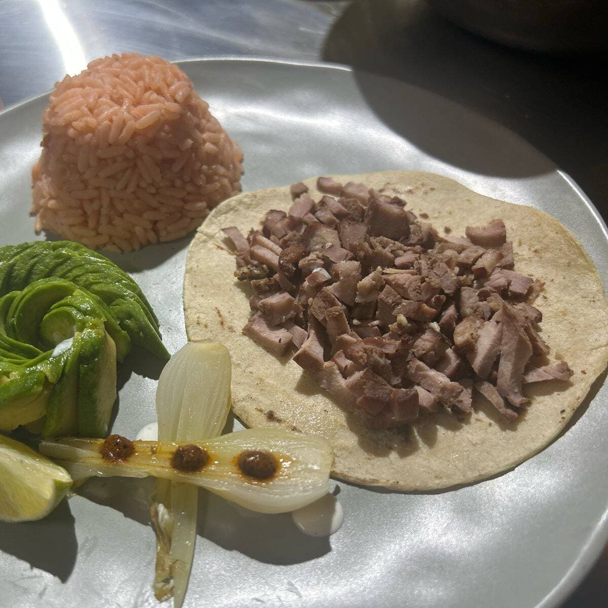 Tacos de Pernil de Cerdo