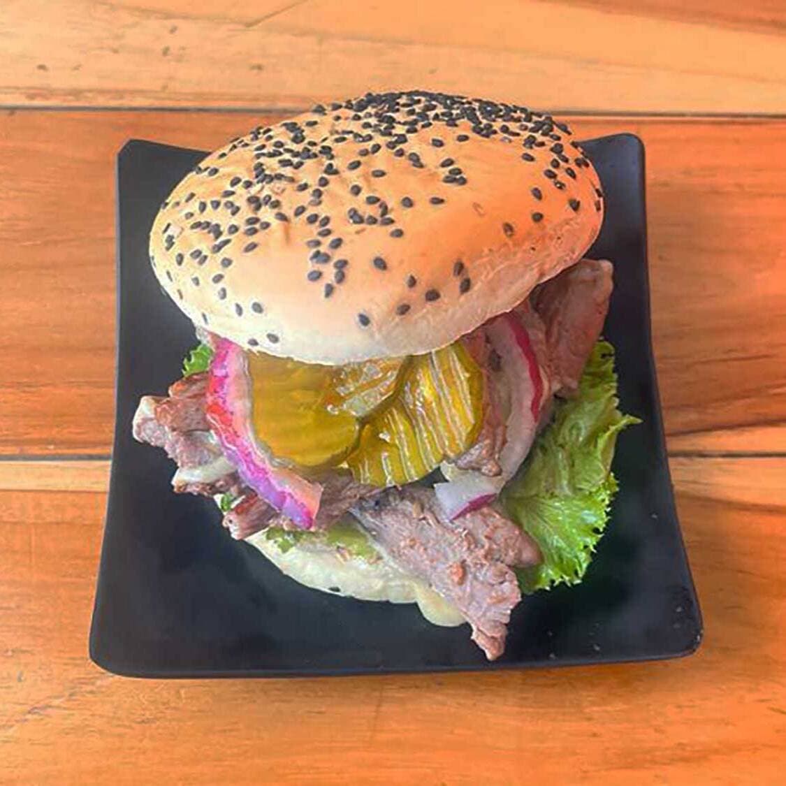 Hamburguesa de Arrachera