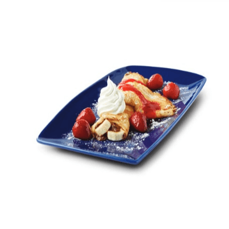 Banana Hazelnut Crepas