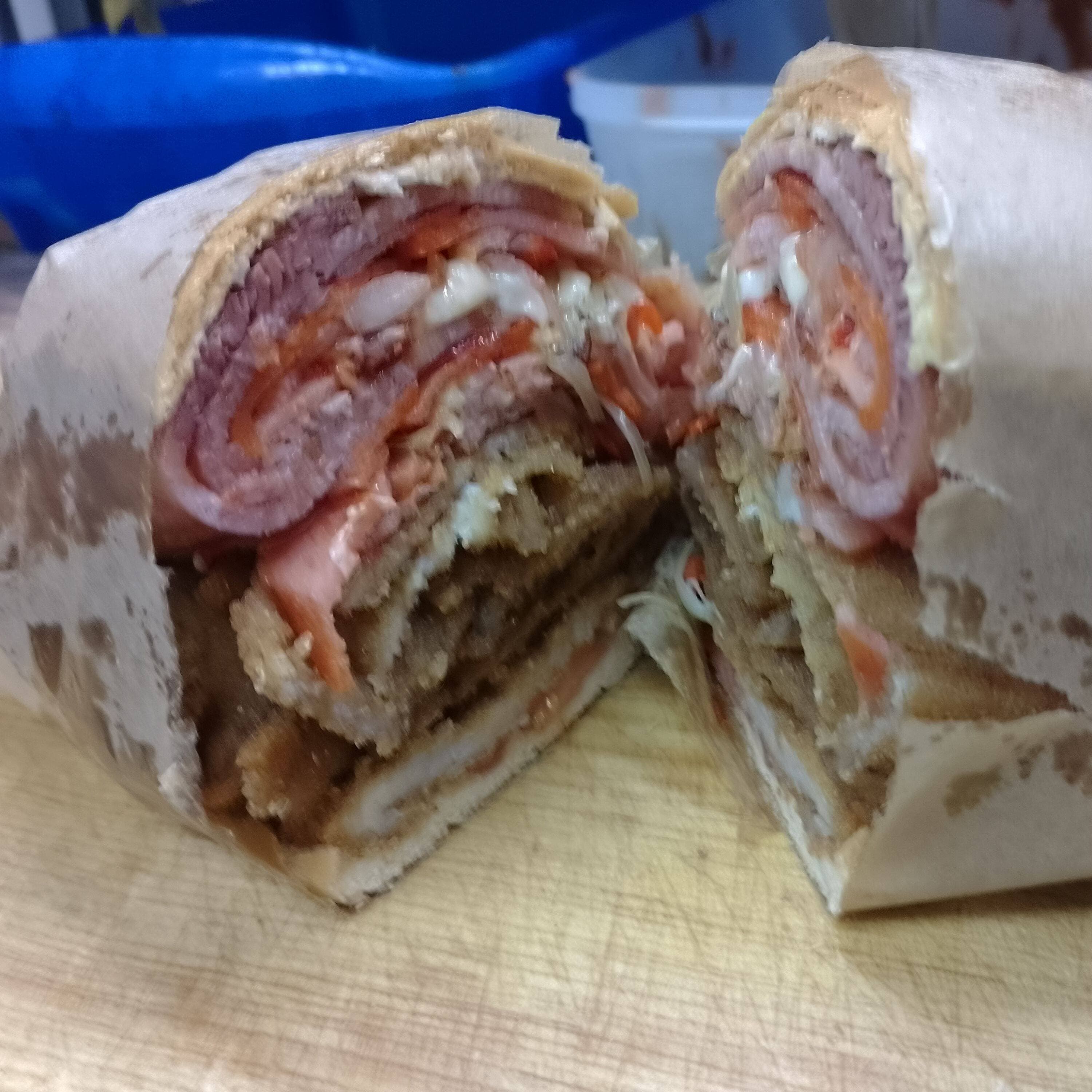 Telera Rellena de Chorizo