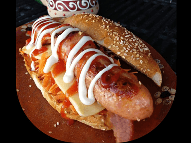 Hot Dog Jumbo de Chorizo Argentino