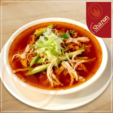 Pozole Rojo de Pollo