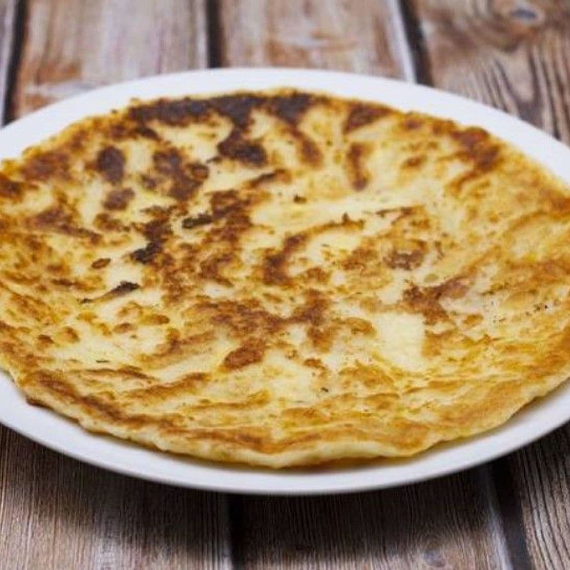 Tortilla con queso