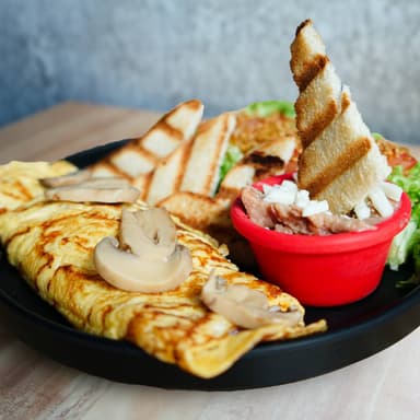 Omelette Champiñones