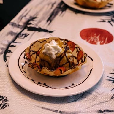 Helado Tempura