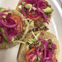 salbute de carne molida