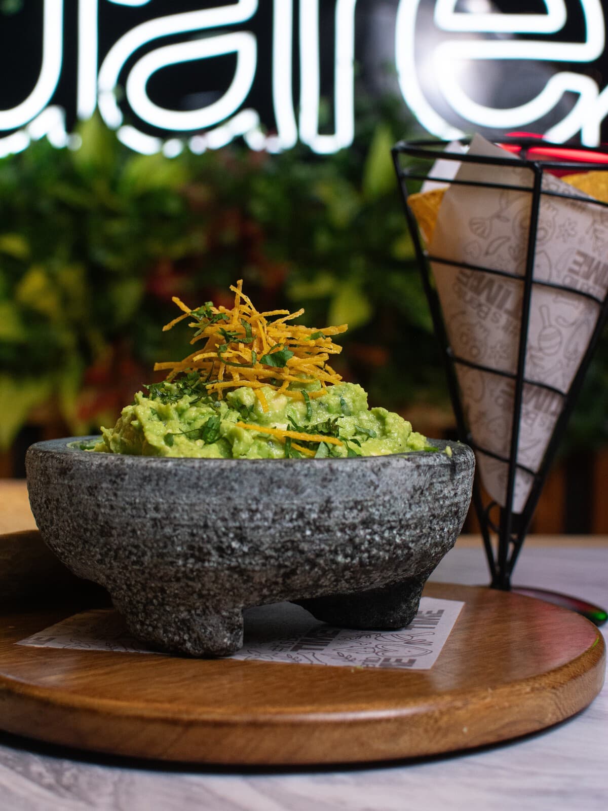 Molcajetes de guacamole