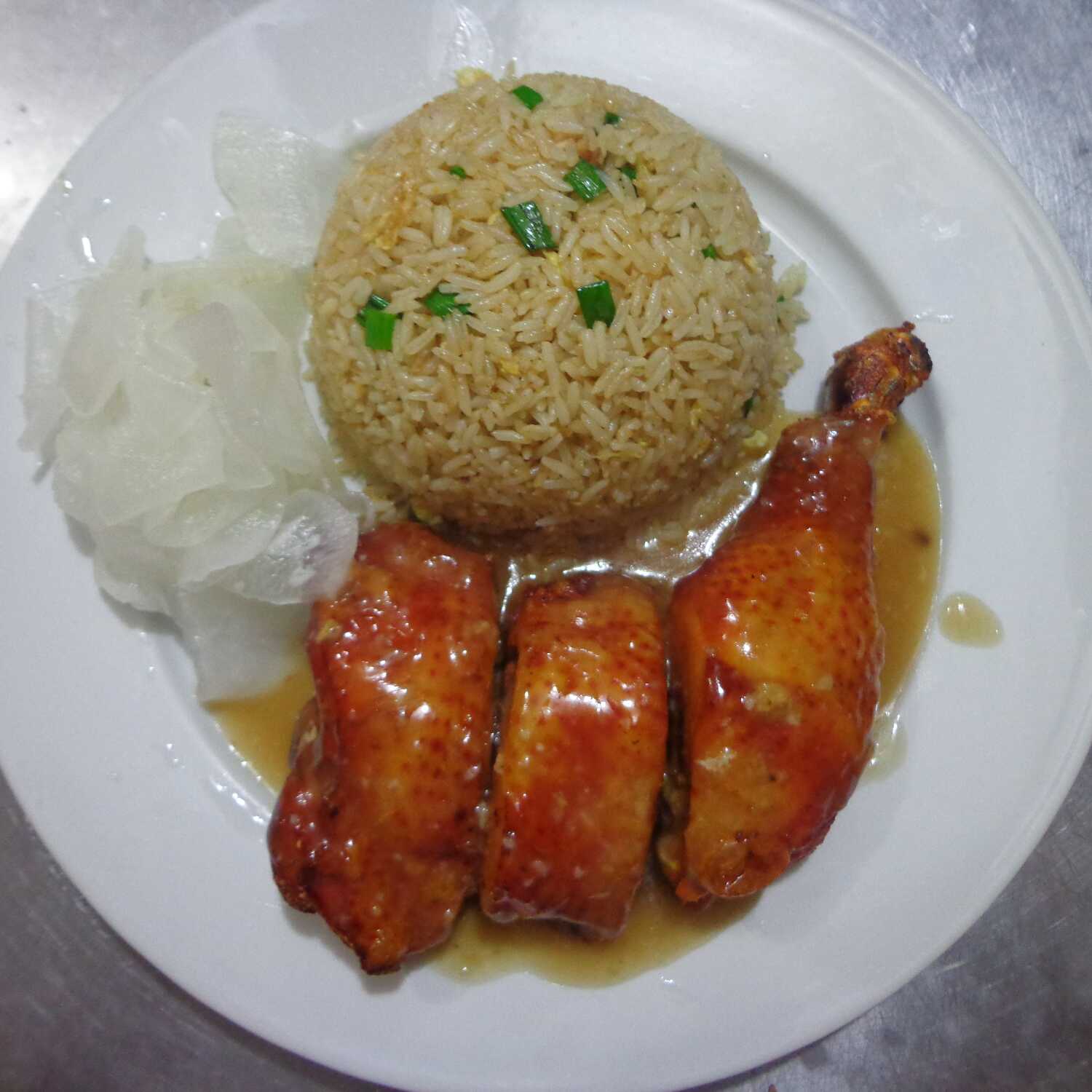 pollo asado c/ chaufa