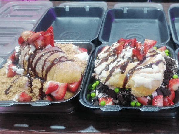 SNACK'S Delice, Fresas con crema