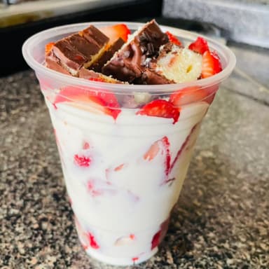 Fresas Con Crema Y Gansito