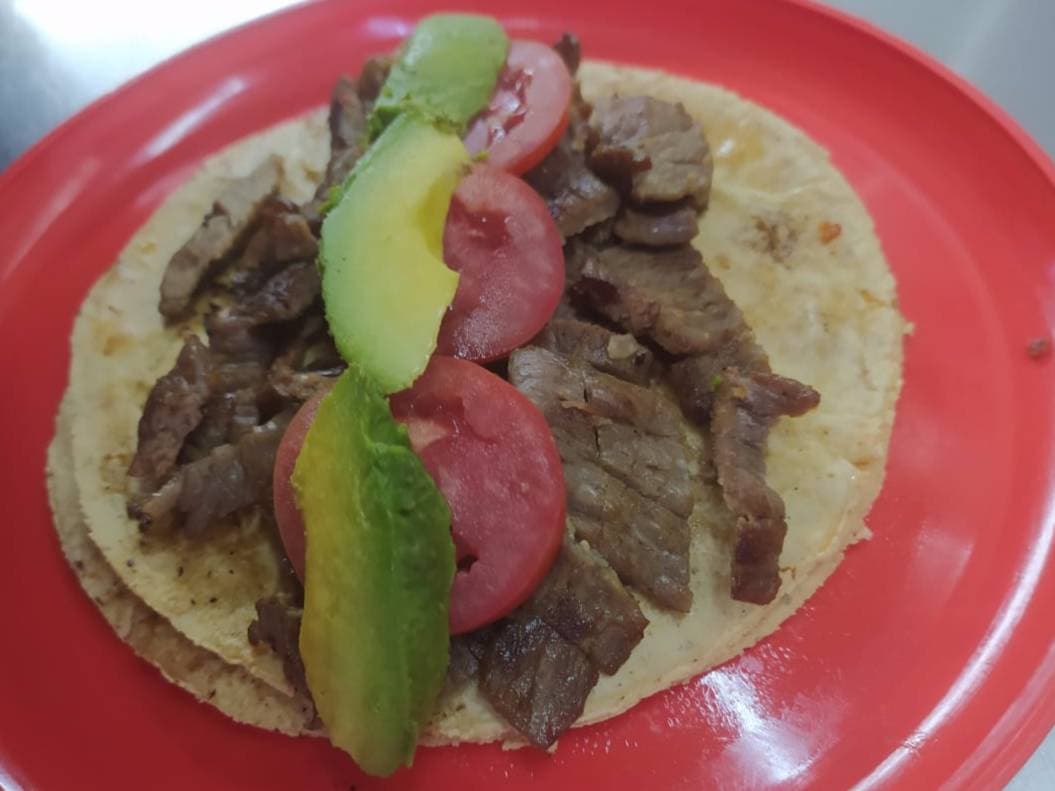 Taco de Cecina Natural