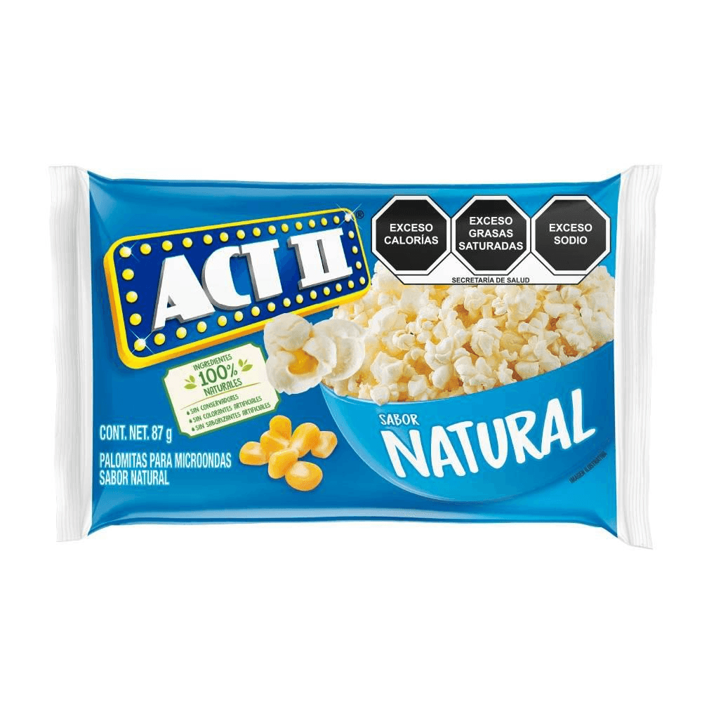 Palomitas  Act II Naturales