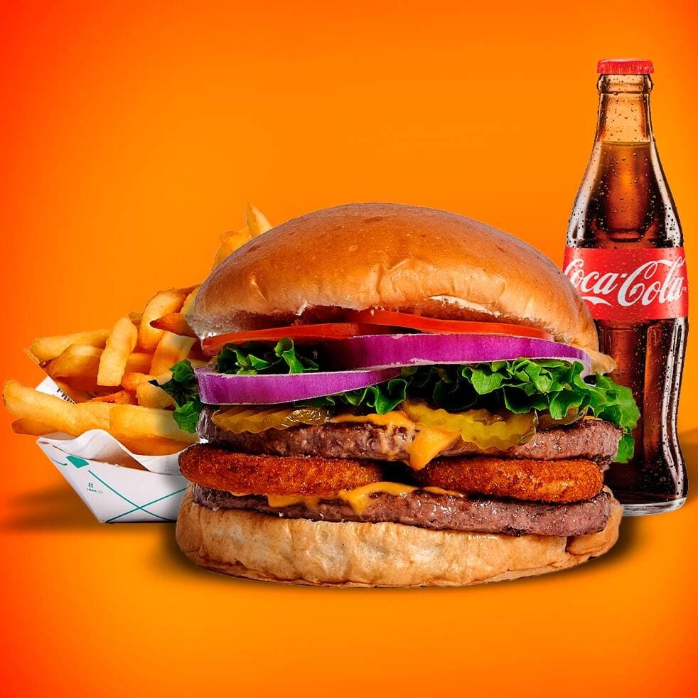 COMBO BIG BERNA CON PAPAS Y REFRESCO