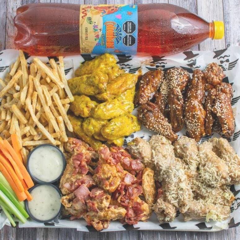 Combo 30 Alitas + Gaseosa 1.5 Lt