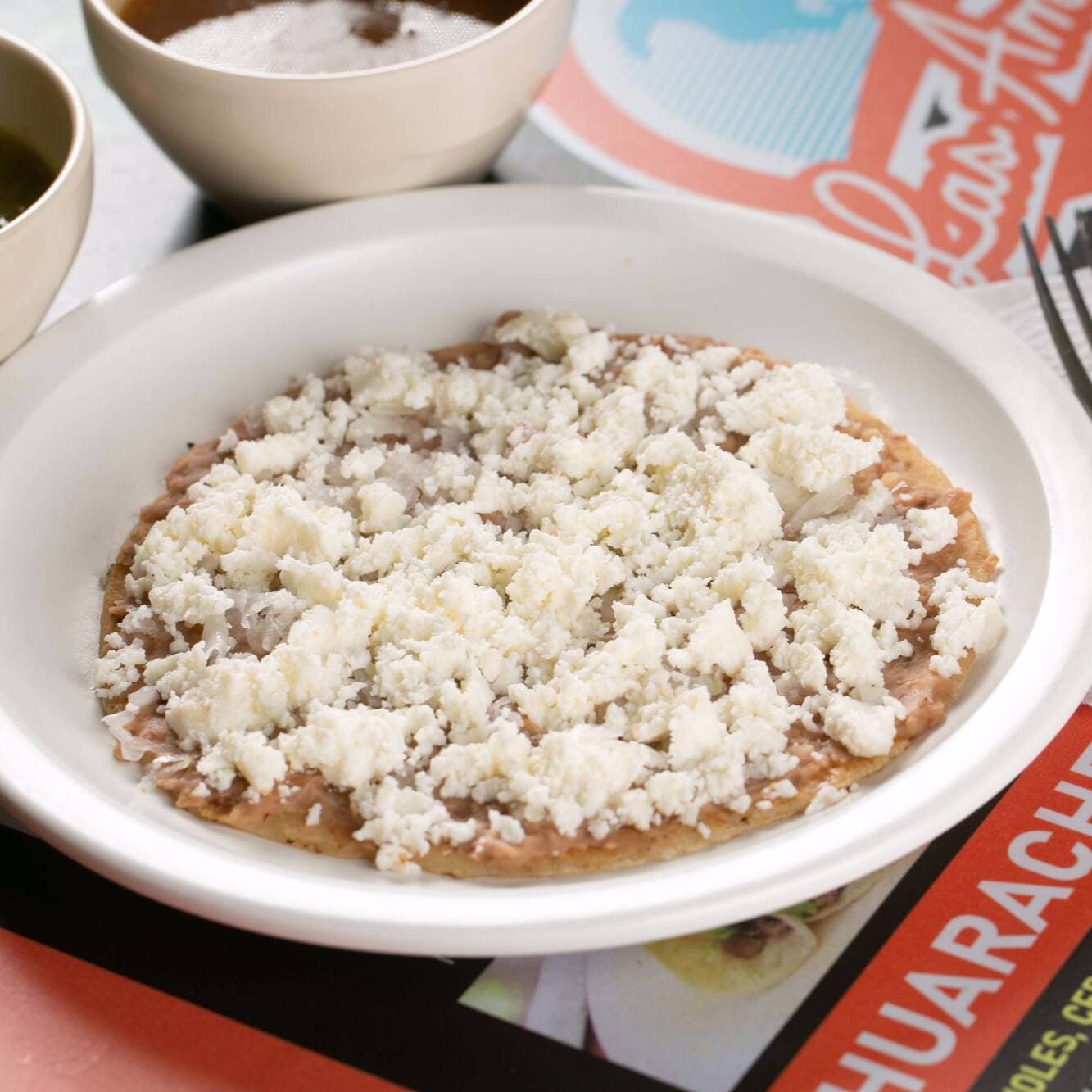 Sope Sencillo de Queso Panela