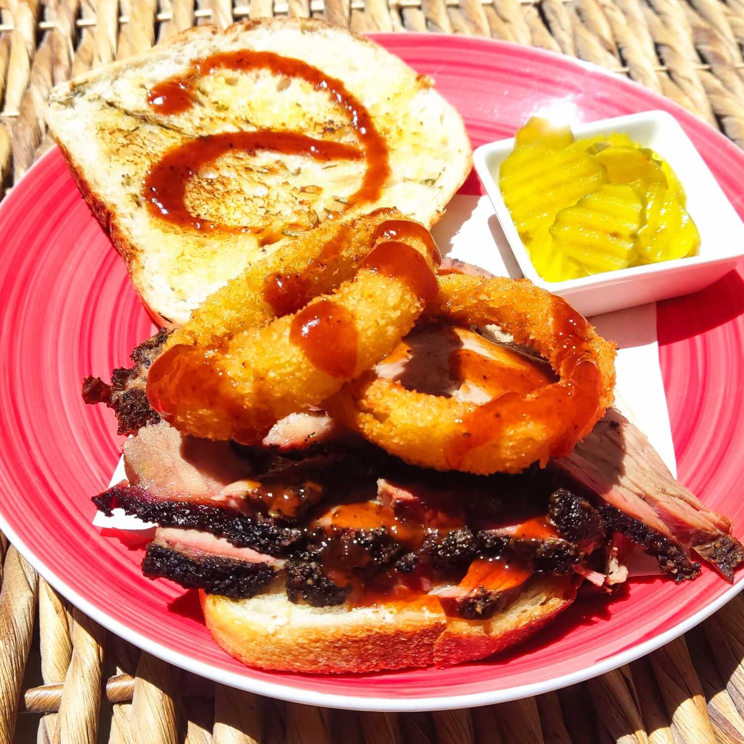 Sándwich de Brisket