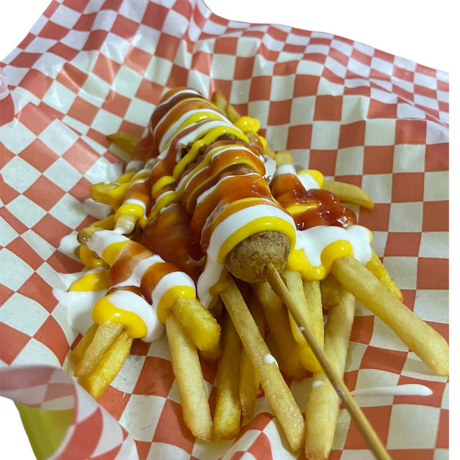 BANDERILLA CON PAPAS