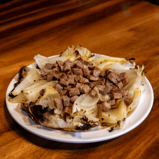 Cebolla con Carne