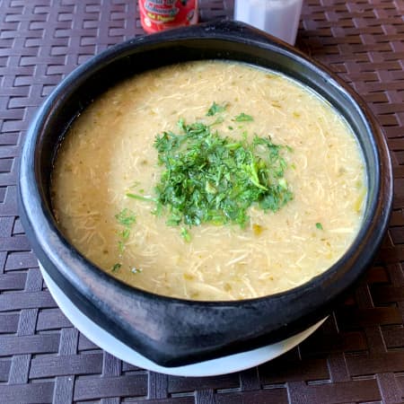 Combo Sopa de Sancocho + Porción de Arroz