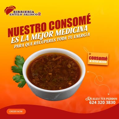 Consomé Mediano