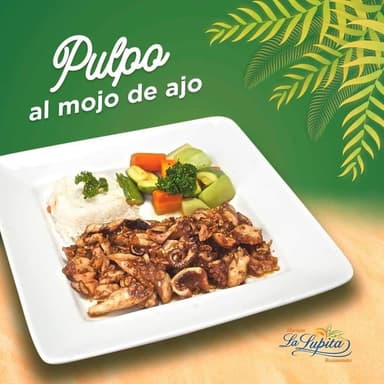 Pulpos al mojo de ajo