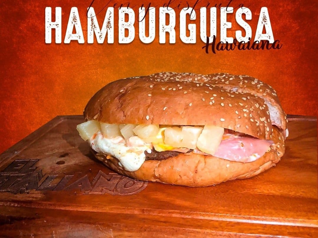 Hamburguesa Hawaiana