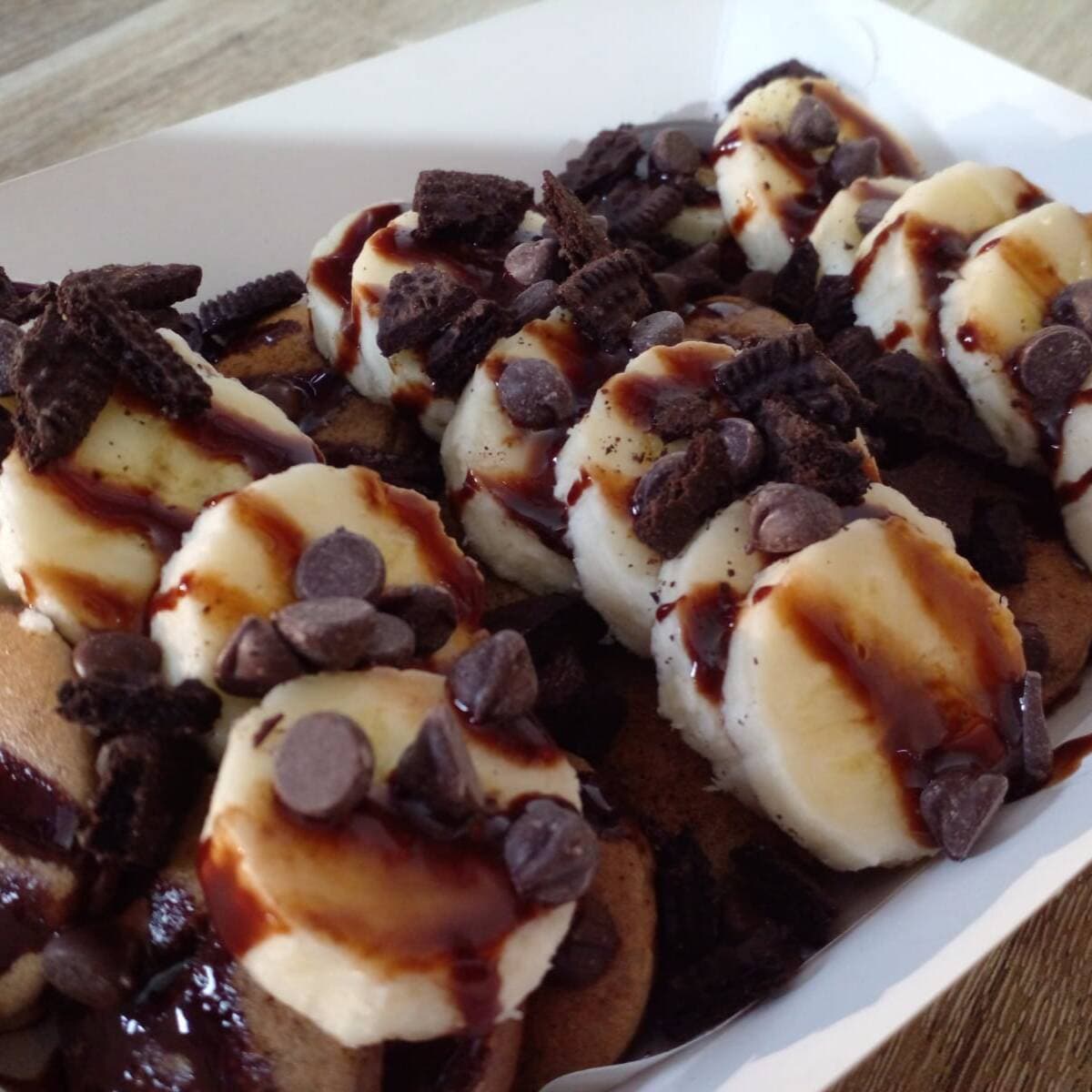 Mini Hot Cakes de Chocolate 35 Piezas